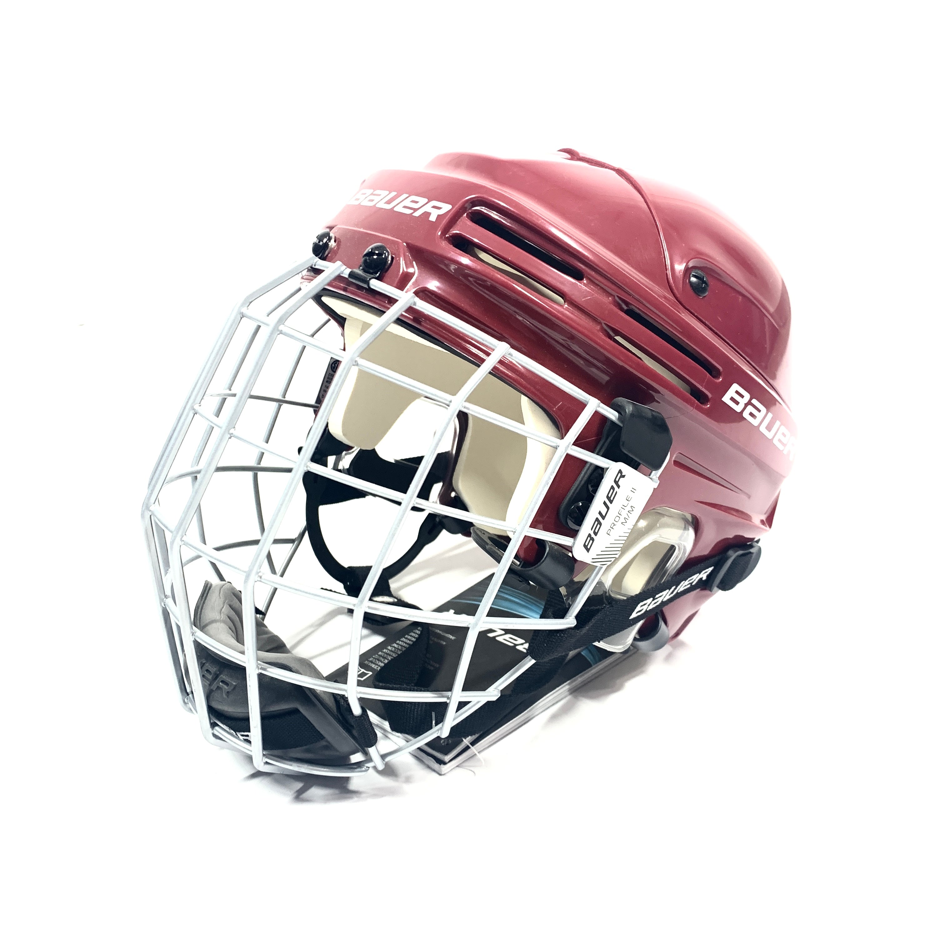Casque de hockey Bauer 4500 (Bourgogne)